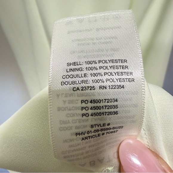 Babaton Aritzia Hamptons Midi Dress - Cool Glow Yellow - Size 2 - Picture 8 of 8